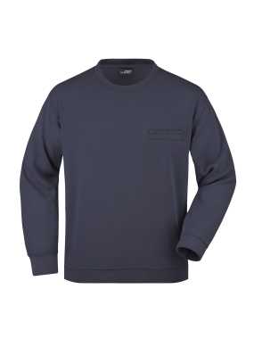 Pánska mikina (JN Men's Round Sweat Pocket) > modrá (navy) > L