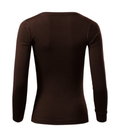 Dámske tričko (MALFINI Fit-T LS) > hnedá (kávová) > XS