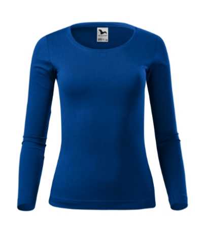 Dámske tričko (MALFINI Fit-T LS) > modrá (kráľovská) > XS