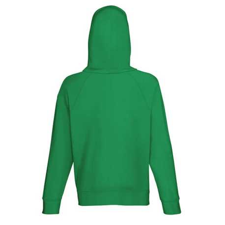 Pánska mikina (Fruit of the Loom-LW HOODED SWEAT) > zelená (kelly) > L