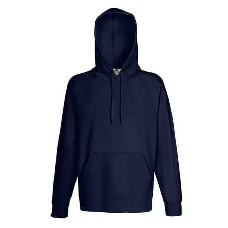 Pánska mikina (Fruit of the Loom-LW HOODED SWEAT) > modrá (deep navy) > S