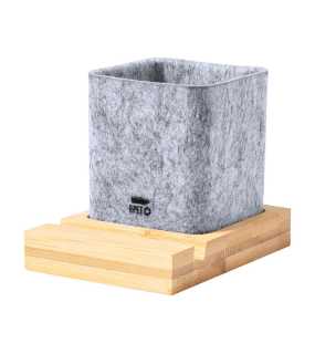 Organizér na stůl > prírodná / šedá