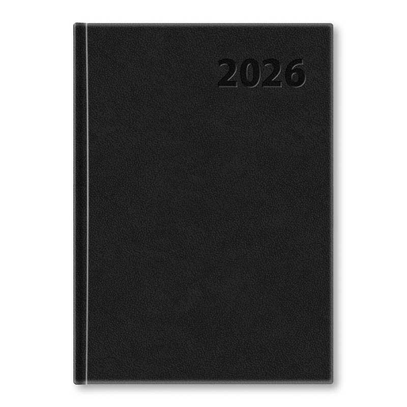 Diár (Manager 2026) - 14 x 20,4 cm > čierna > denný A5