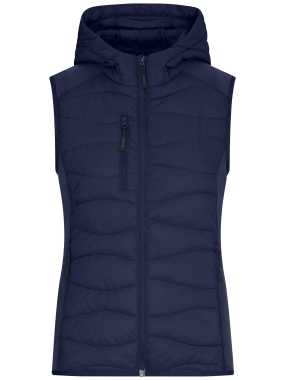 Dámska vesta (JN Ladies' Hybrid Vest) > modrá (navy) > 2XL