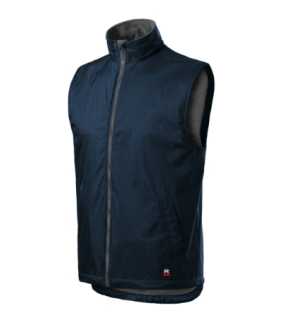Pánska vesta (MALFINI Body Warmer) > modrá (tmavo) > L