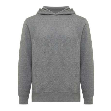 Mikina s bočnými vreckami Iqoniq Yengo z rec. bavlny > šedá (light heather anthr.) > L