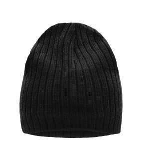 Čiapka (MB Knitted Hat) > čierna / čierna