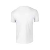 Unisex tričko (GILDAN SOFTSTYLE ADULT T-SHIRT) > biela > S
