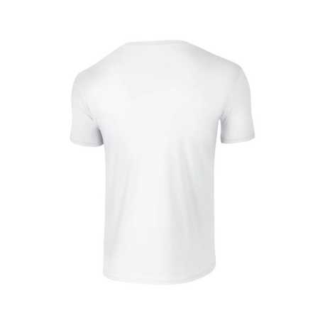 Unisex tričko (GILDAN SOFTSTYLE ADULT T-SHIRT) > biela > S