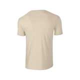 Unisex tričko (GILDAN SOFTSTYLE ADULT T-SHIRT) > hnedá (sand) > S