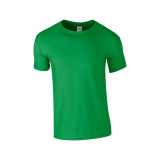 Unisex tričko (GILDAN SOFTSTYLE ADULT T-SHIRT) > zelená (irish) > S