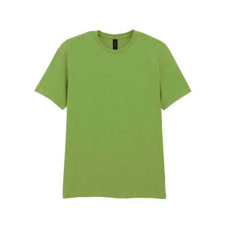 Unisex tričko (GILDAN SOFTSTYLE ADULT T-SHIRT) > zelená (kiwi) > S