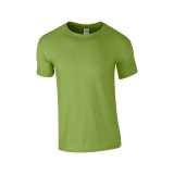 Unisex tričko (GILDAN SOFTSTYLE ADULT T-SHIRT) > zelená (kiwi) > S