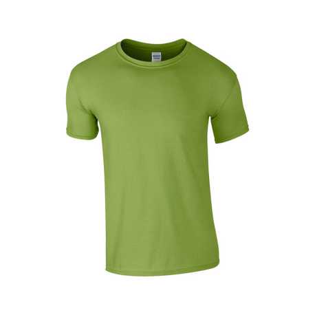 Unisex tričko (GILDAN SOFTSTYLE ADULT T-SHIRT) > zelená (kiwi) > S