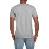 Unisex tričko (GILDAN SOFTSTYLE ADULT T-SHIRT) > šedá (rssport) > S