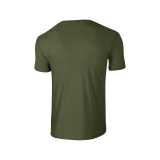 Unisex tričko (GILDAN SOFTSTYLE ADULT T-SHIRT) > zelená (military) > S