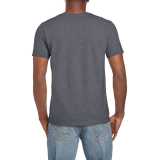 Unisex tričko (GILDAN SOFTSTYLE ADULT T-SHIRT) > šedá (darkheather) > S