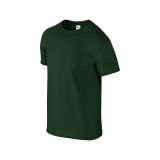 Unisex tričko (GILDAN SOFTSTYLE ADULT T-SHIRT) > zelená (forest) > S