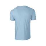 Unisex tričko (GILDAN SOFTSTYLE ADULT T-SHIRT) > modrá (light) > S
