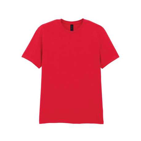 Unisex tričko (GILDAN SOFTSTYLE ADULT T-SHIRT) > červená > S