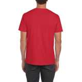 Unisex tričko (GILDAN SOFTSTYLE ADULT T-SHIRT) > červená > S