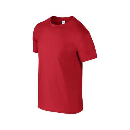 Unisex tričko (GILDAN SOFTSTYLE ADULT T-SHIRT) > červená > S