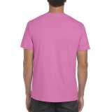 Unisex tričko (GILDAN SOFTSTYLE ADULT T-SHIRT) > ružová (azalea) > M