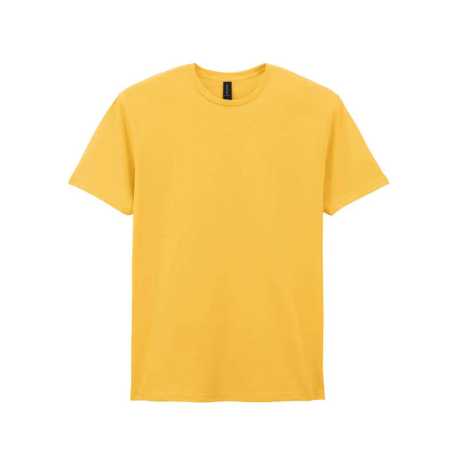 Unisex tričko (GILDAN SOFTSTYLE ADULT T-SHIRT) > žltá (daisy) > S