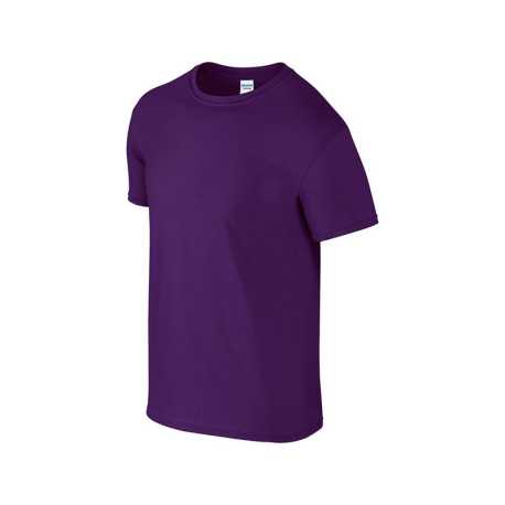 Unisex tričko (GILDAN SOFTSTYLE ADULT T-SHIRT) > fialová (purple) > S
