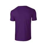 Unisex tričko (GILDAN SOFTSTYLE ADULT T-SHIRT) > fialová (purple) > S
