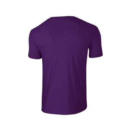 Unisex tričko (GILDAN SOFTSTYLE ADULT T-SHIRT) > fialová (purple) > S