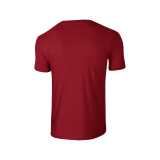 Unisex tričko (GILDAN SOFTSTYLE ADULT T-SHIRT) > červená (cardinal) > S