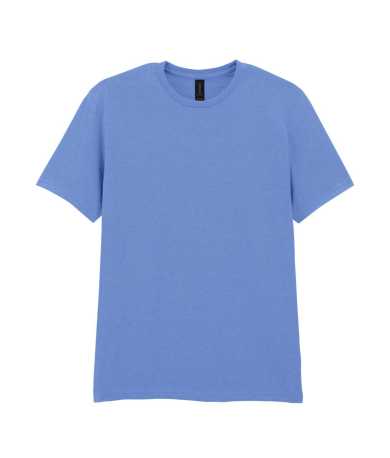 Unisex tričko (GILDAN SOFTSTYLE ADULT T-SHIRT) > modrá (carolina) > XL
