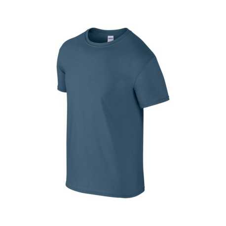 Unisex tričko (GILDAN SOFTSTYLE ADULT T-SHIRT) > modrá (indigo) > S