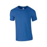Unisex tričko (GILDAN SOFTSTYLE ADULT T-SHIRT) > modrá (royal) > S