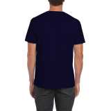 Unisex tričko (GILDAN SOFTSTYLE ADULT T-SHIRT) > modrá (navy) > S