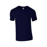 Unisex tričko (GILDAN SOFTSTYLE ADULT T-SHIRT) > modrá (navy) > S