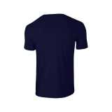Unisex tričko (GILDAN SOFTSTYLE ADULT T-SHIRT) > modrá (navy) > S