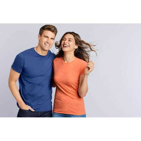 Unisex tričko (GILDAN SOFTSTYLE ADULT T-SHIRT) > modrá (navy) > S