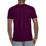 Unisex tričko (GILDAN SOFTSTYLE ADULT T-SHIRT) > fialová (maroon) > 2XL