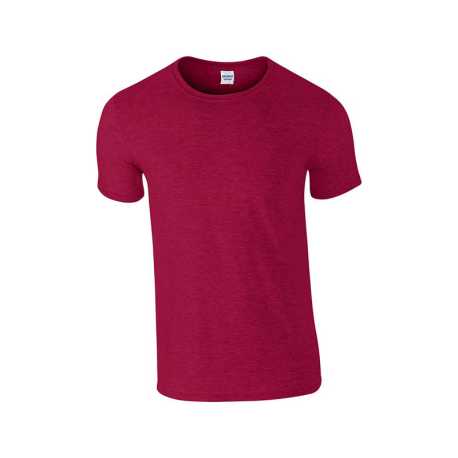 Unisex tričko (GILDAN SOFTSTYLE ADULT T-SHIRT) > červená (antiquecherry) > L