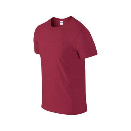 Unisex tričko (GILDAN SOFTSTYLE ADULT T-SHIRT) > červená (antiquecherry) > L