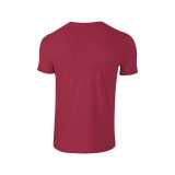Unisex tričko (GILDAN SOFTSTYLE ADULT T-SHIRT) > červená (antiquecherry) > L