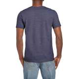 Unisex tričko (GILDAN SOFTSTYLE ADULT T-SHIRT) > modrá (heather navy) > 2XL