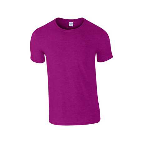 Unisex tričko (GILDAN SOFTSTYLE ADULT T-SHIRT) > ružová (antique heliconia) > XL