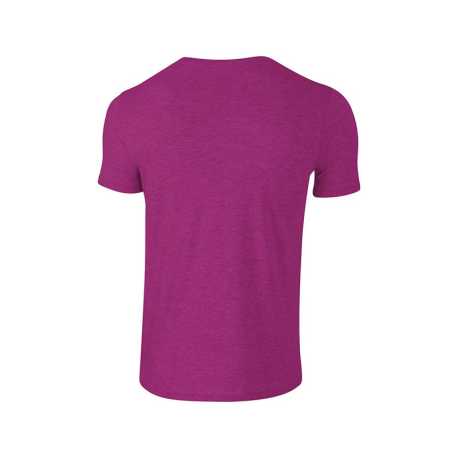 Unisex tričko (GILDAN SOFTSTYLE ADULT T-SHIRT) > ružová (antique heliconia) > XL