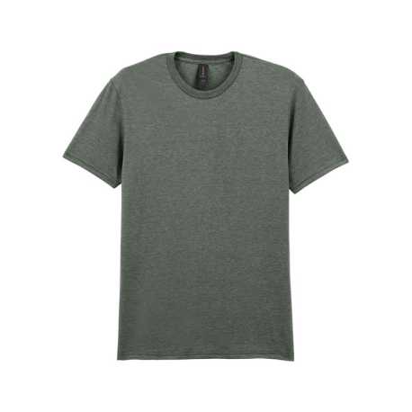 Unisex tričko (GILDAN SOFTSTYLE ADULT T-SHIRT) > zelená (heathermilitary)** > 2XL