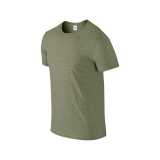 Unisex tričko (GILDAN SOFTSTYLE ADULT T-SHIRT) > zelená (heathermilitary)** > 2XL