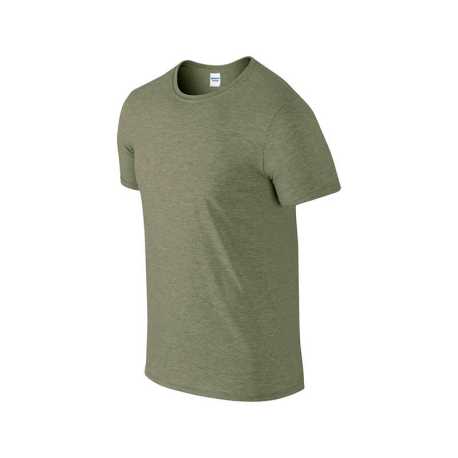 Unisex tričko (GILDAN SOFTSTYLE ADULT T-SHIRT) > zelená (heathermilitary)** > 2XL