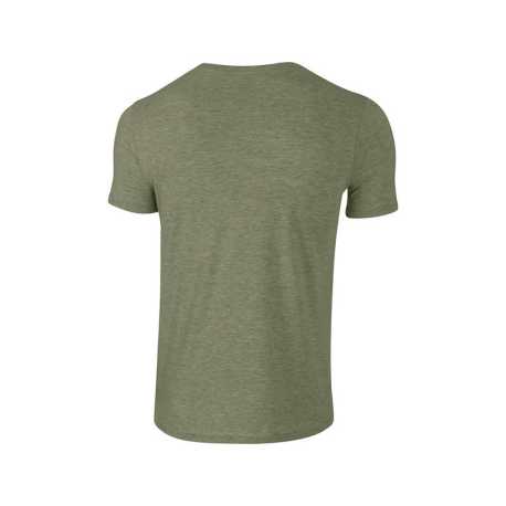 Unisex tričko (GILDAN SOFTSTYLE ADULT T-SHIRT) > zelená (heathermilitary)** > 2XL